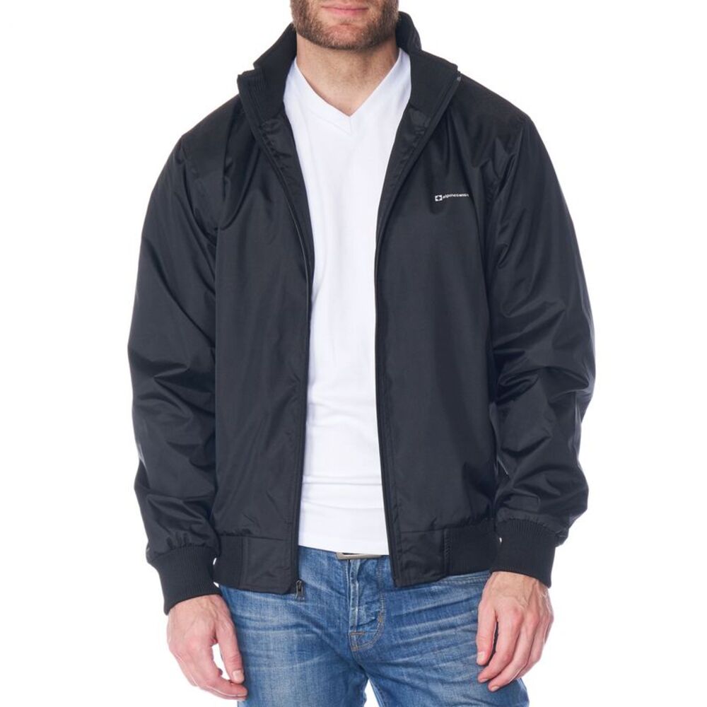 Alpine Swiss Mens Lightweight Bomber Jacket Casual Windbreaker Varsity Coat